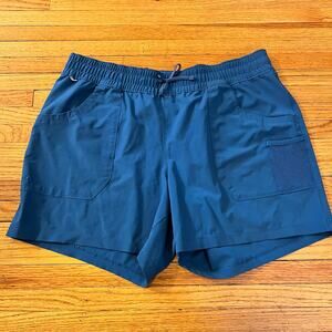 Columbia Shorts Womens Large x5” Blue PFG Performance Athletic